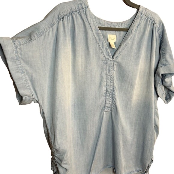 Chico's Light Blue Blouse - Picture 7 of 9